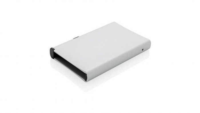 Porte carte en aluminium raffiné – Image 2